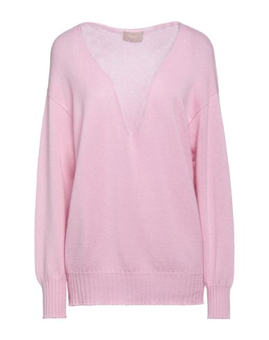 Drumohr Woman Sweater Pink Size L Cashmere