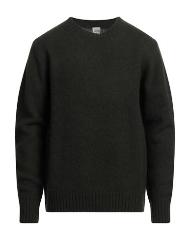 Aspesi Man Sweater Dark Green Size 42 Wool In Green