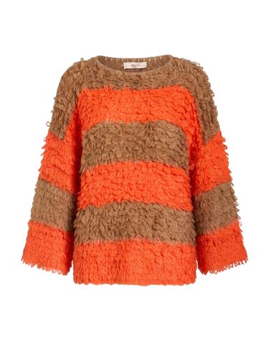 Jucca Woman Sweater Orange Size M Acrylic, Polyamide, Mohair Wool