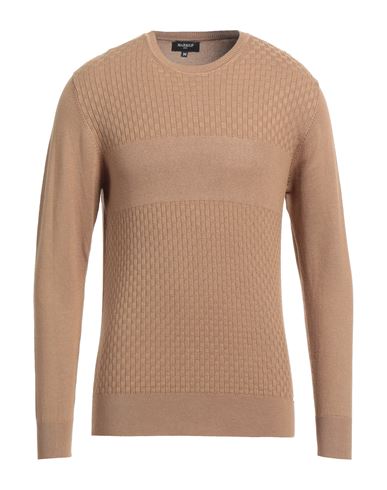 Markup Man Sweater Camel Size Xl Viscose, Nylon In Beige