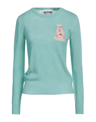 Moschino Couture Woman Sweater Light Green Size 6 Virgin Wool In Green