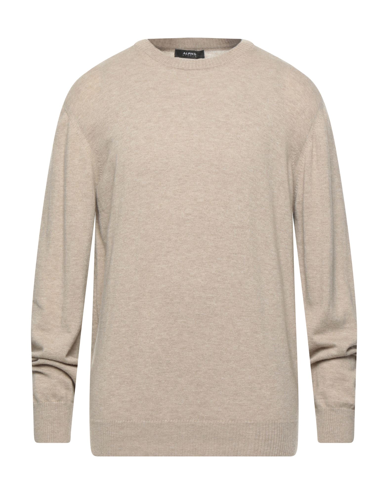 Alpha Studio Sweaters In Beige