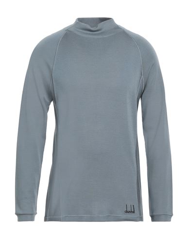 Shop Dunhill Man T-shirt Grey Size L Mulberry Silk