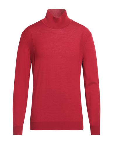 Shop Dunhill Man Turtleneck Red Size Xl Wool