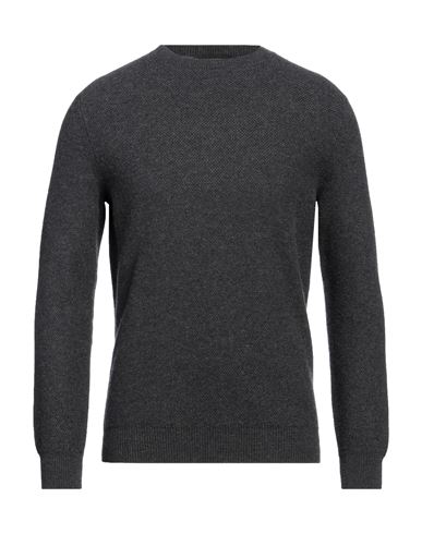 Zegna Man Sweater Steel Grey Size 44 Cashmere