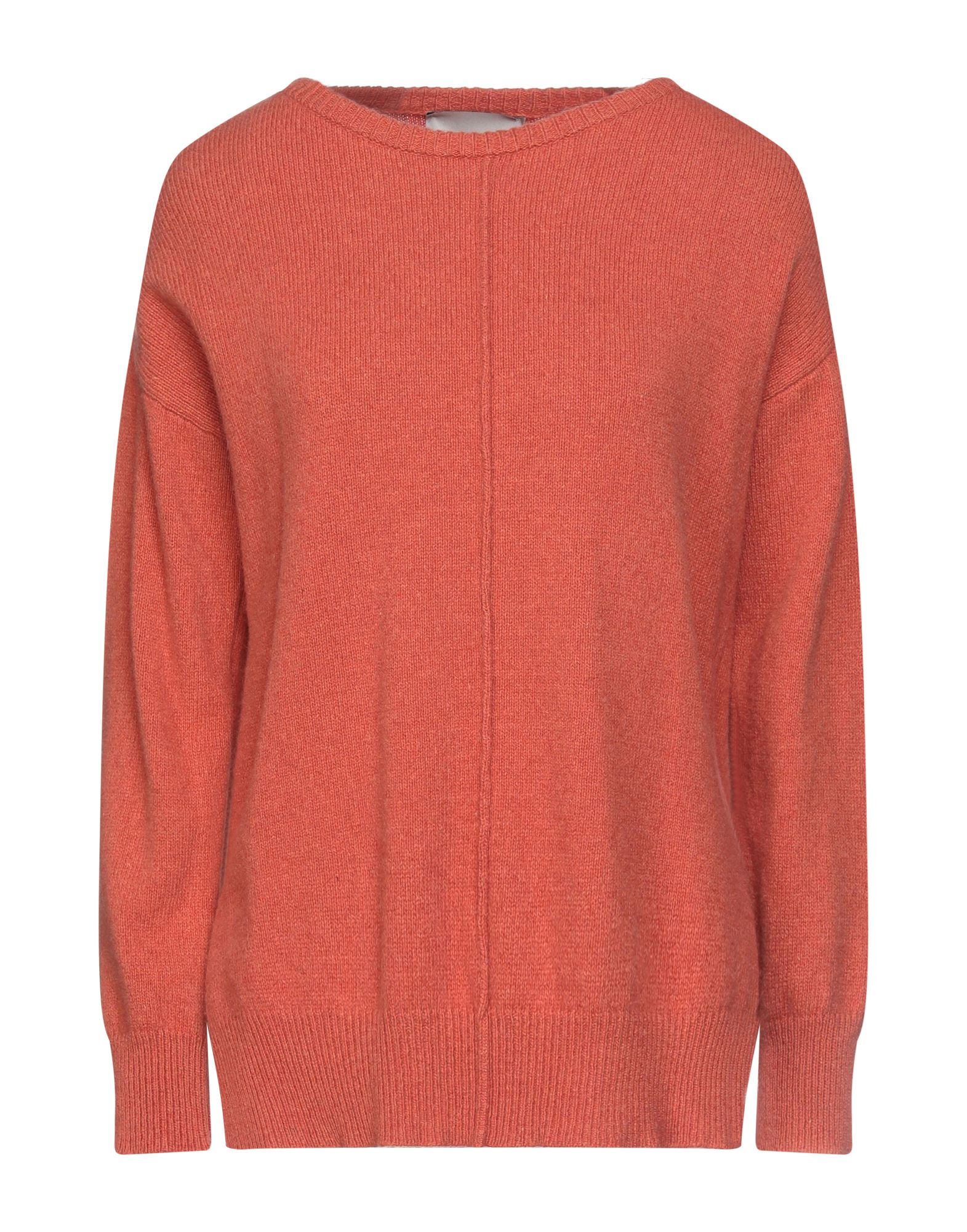 N.o.w. Andrea Rosati Cashmere Sweaters In Rust