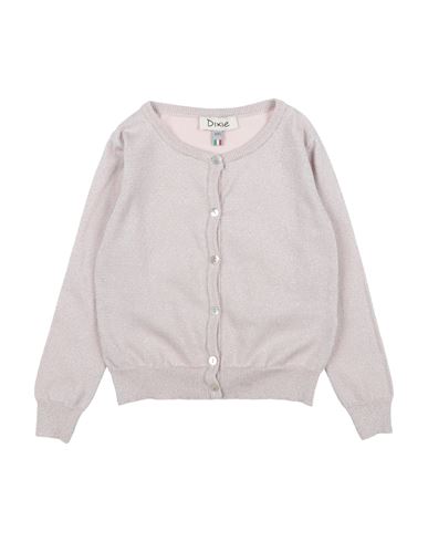 Dixie Babies'  Toddler Girl Cardigan Blush Size 4 Cotton, Lurex In Pink