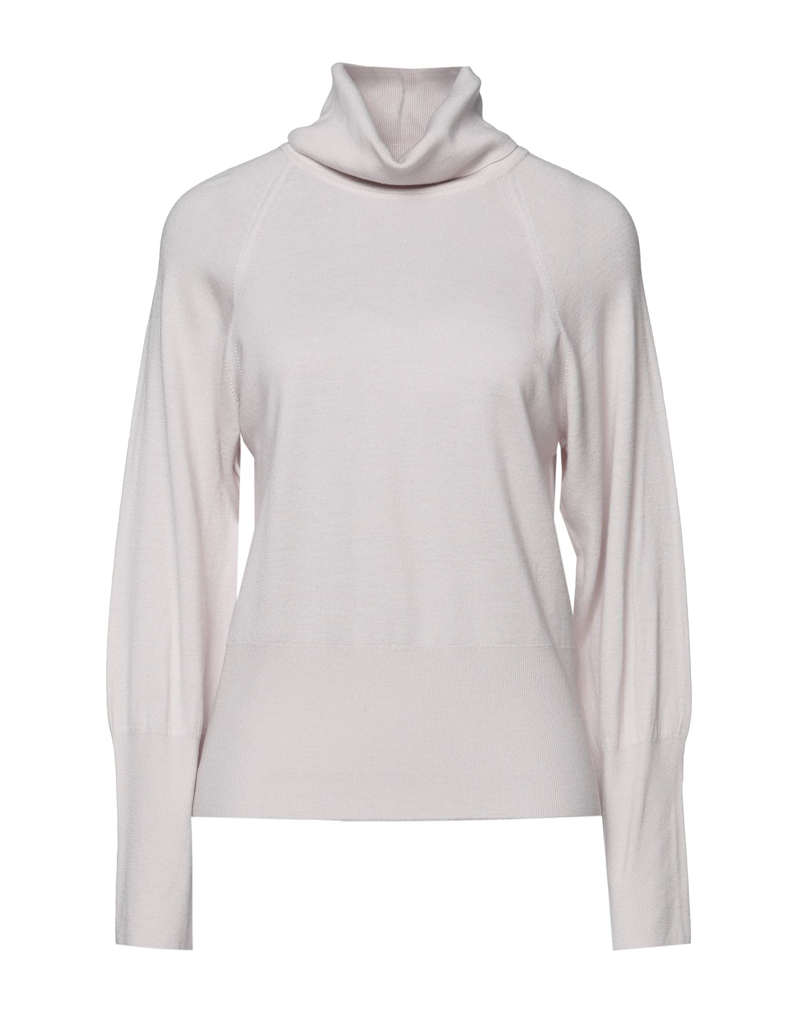 Alpha Studio Turtlenecks In Blush