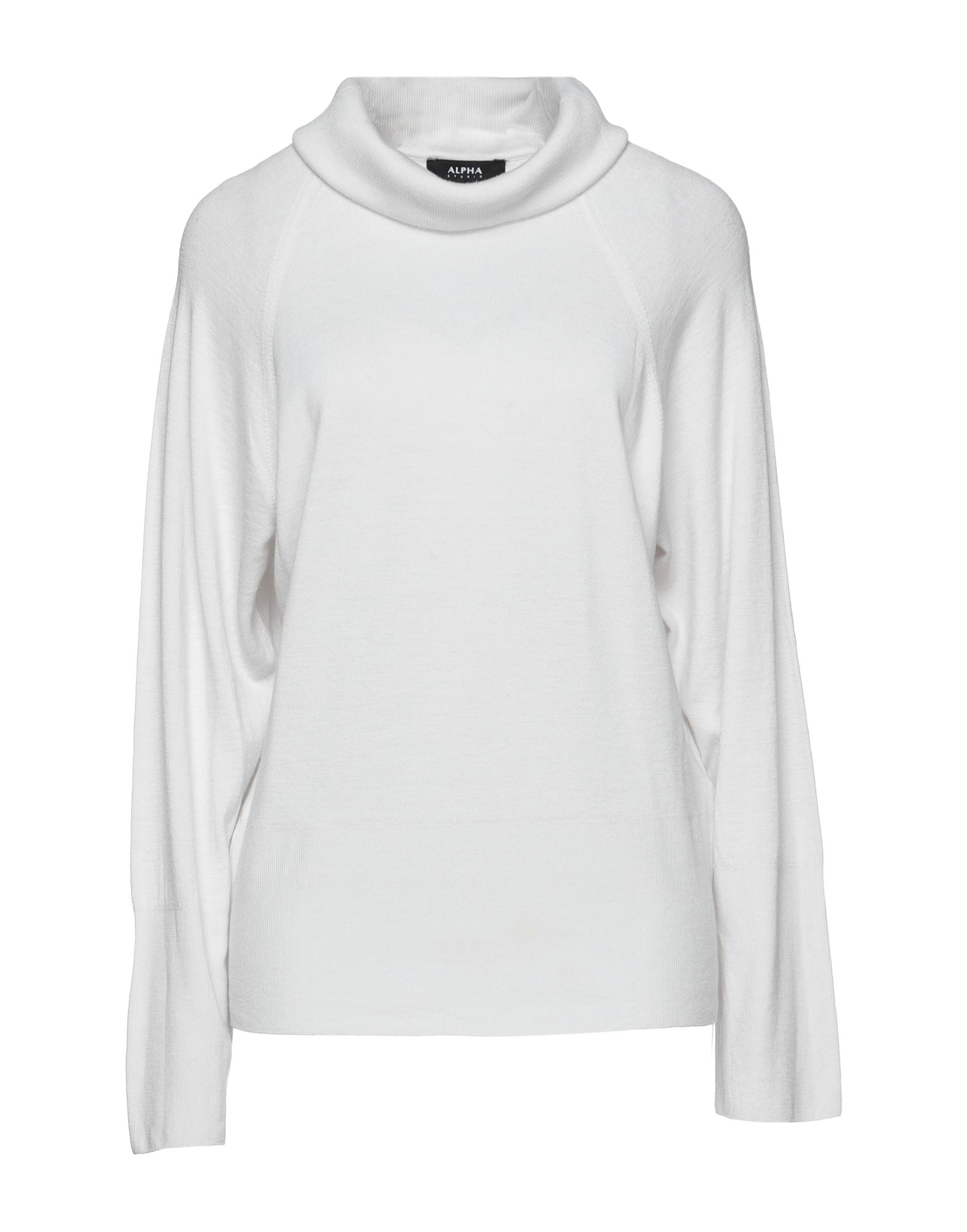 Alpha Studio Turtlenecks In Grey