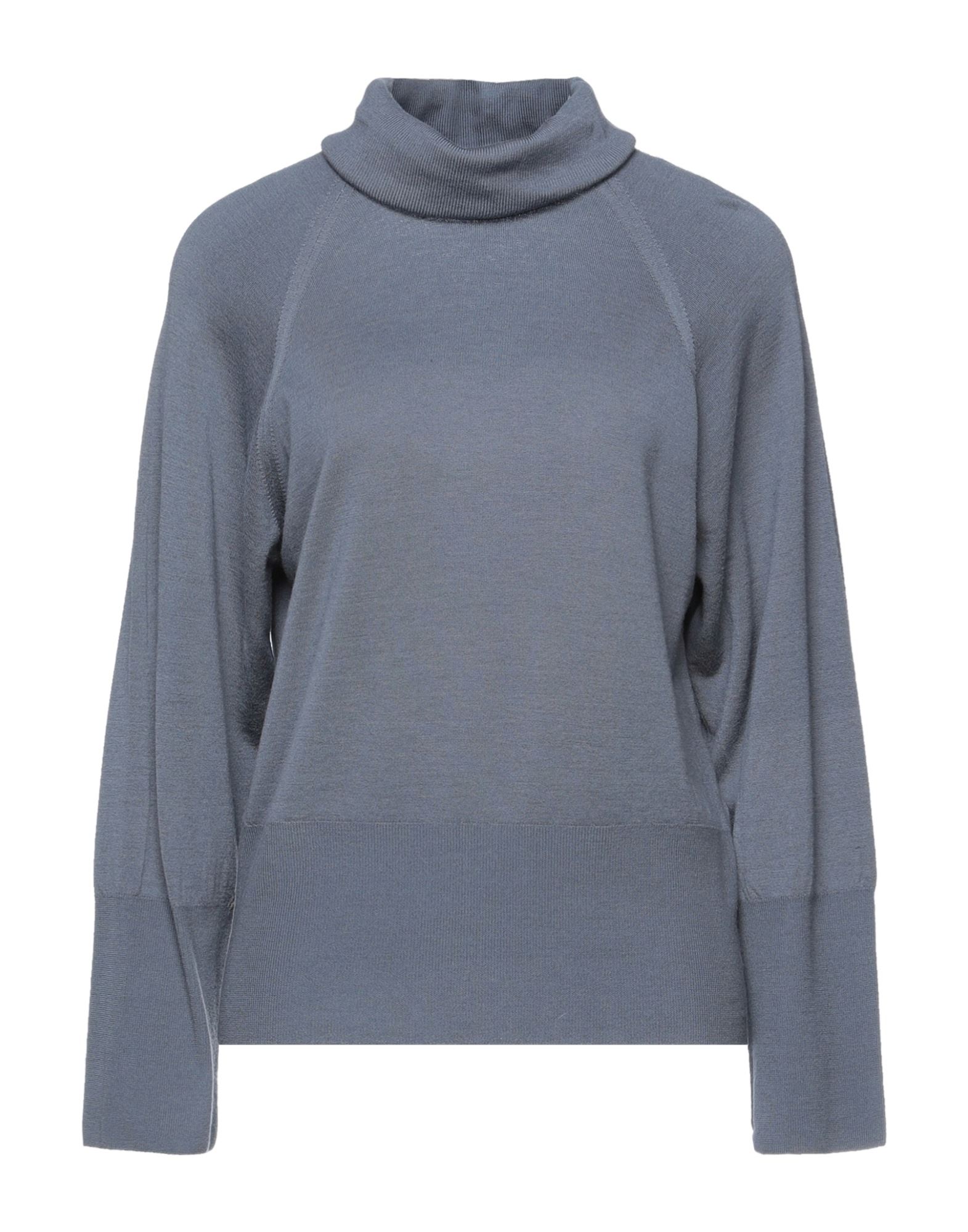 Alpha Studio Turtlenecks In Grey