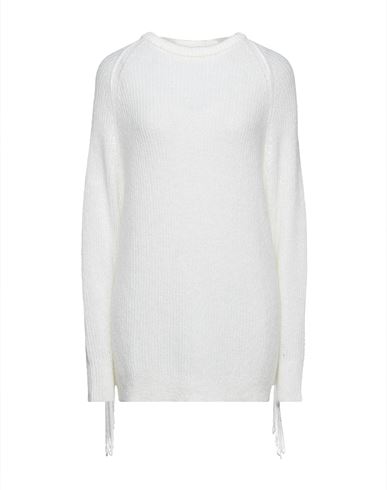 Woman Sweater White Size 4 Polyamide, Mohair wool, Alpaca wool, Acetate