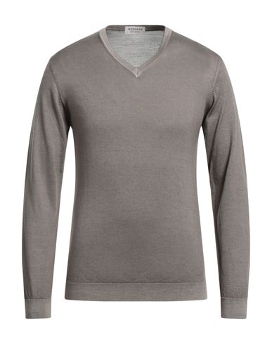 Wool & Co Man Sweater Dove Grey Size Xl Merino Wool