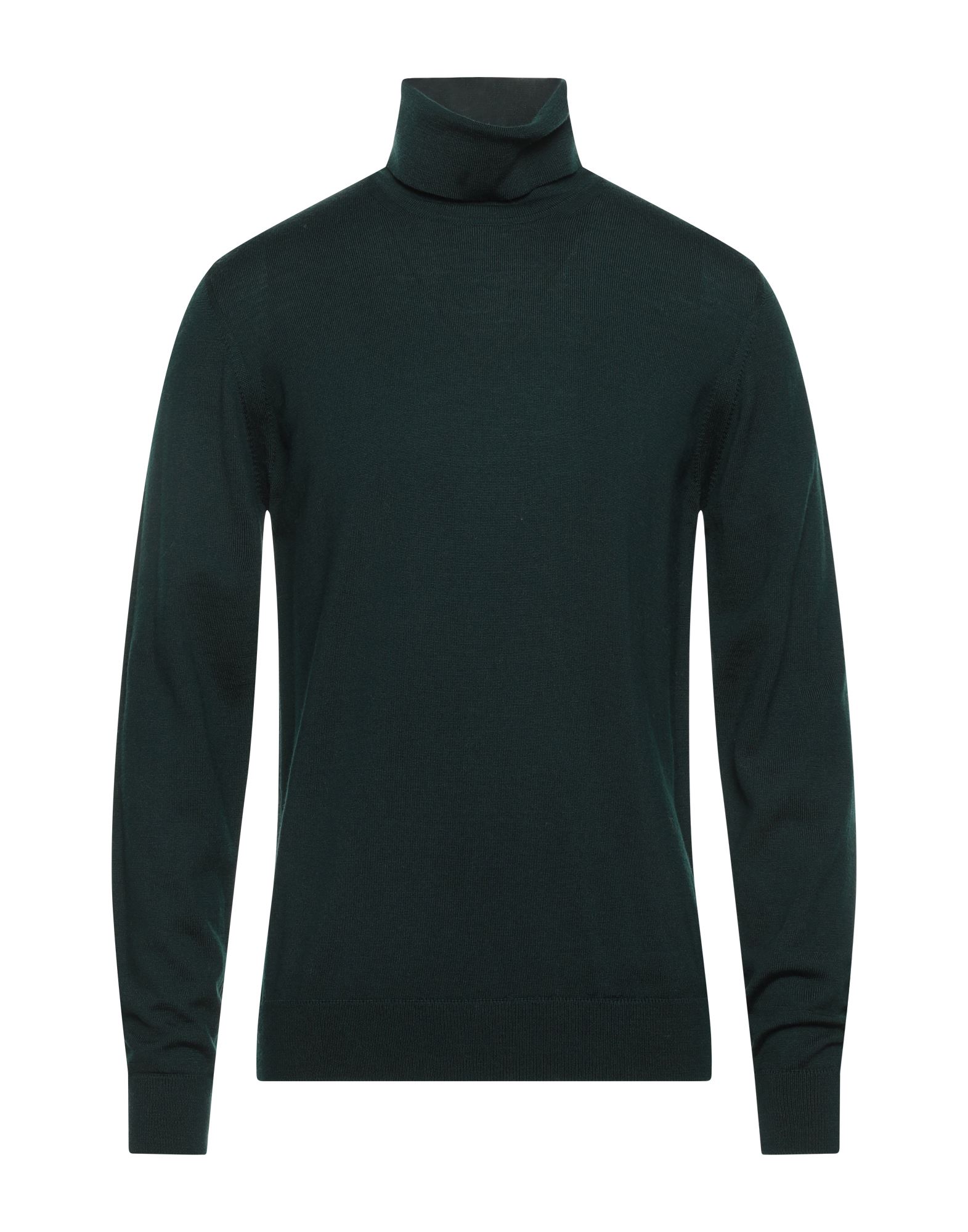 Alpha Studio Turtlenecks In Dark Green