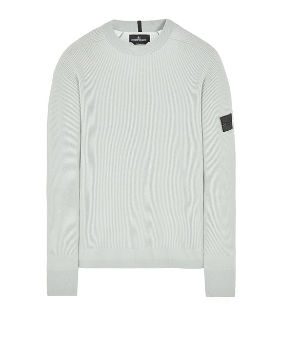 STONE ISLAND SHADOW PROJECT 505A1 STRETCH WOOL_CHAPTER 1 Sweater Man Light Green