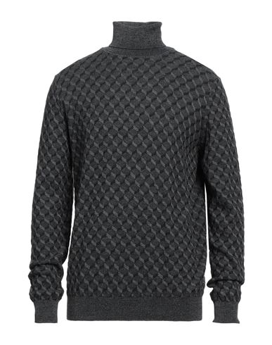 Rollkragenpullover Herren Braungrau S Herren