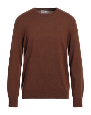Ballantyne Of Peebles Man Sweater Brown Size 40 Cashmere