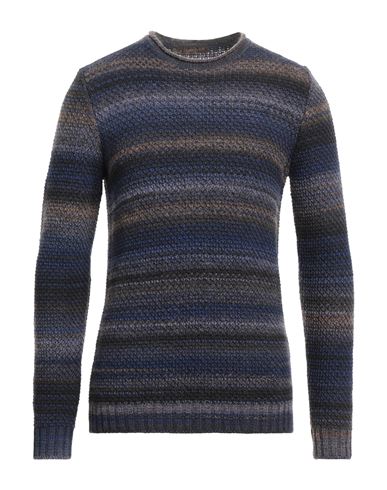 Man Turtleneck Midnight blue Size XL Merino Wool