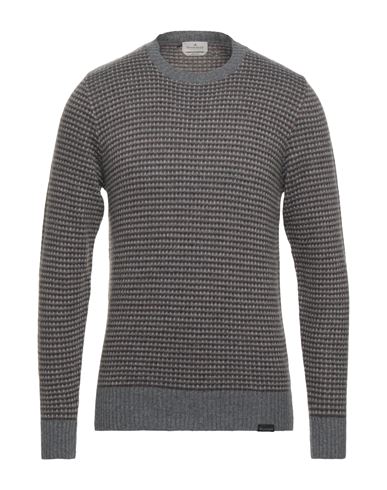 Man Sweater Midnight blue Size 44 Polyamide, Viscose, Wool, Cashmere