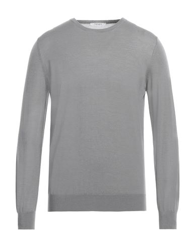 Shop Kangra Man Sweater Grey Size 40 Merino Wool