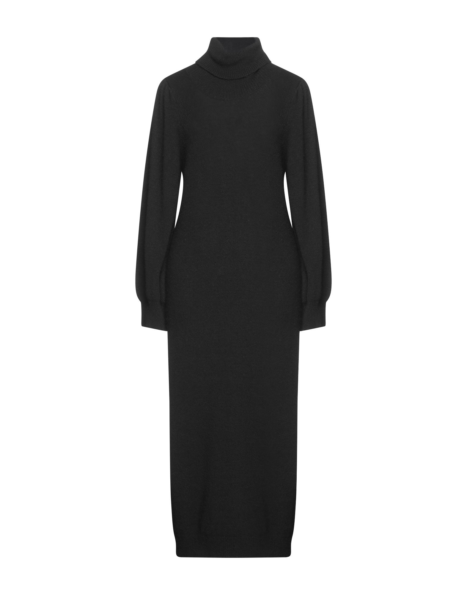 Haveone Midi Dresses In Black | ModeSens