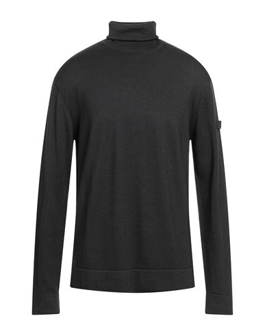Peuterey Man Turtleneck Black Size Xxl Wool