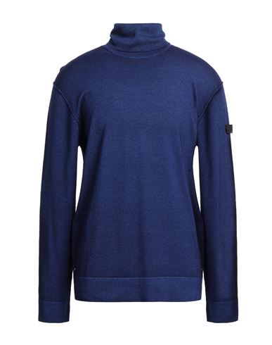 Peuterey Man Turtleneck Bright Blue Size Xl Wool