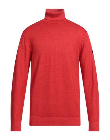 Peuterey Man Turtleneck Red Size Xl Wool