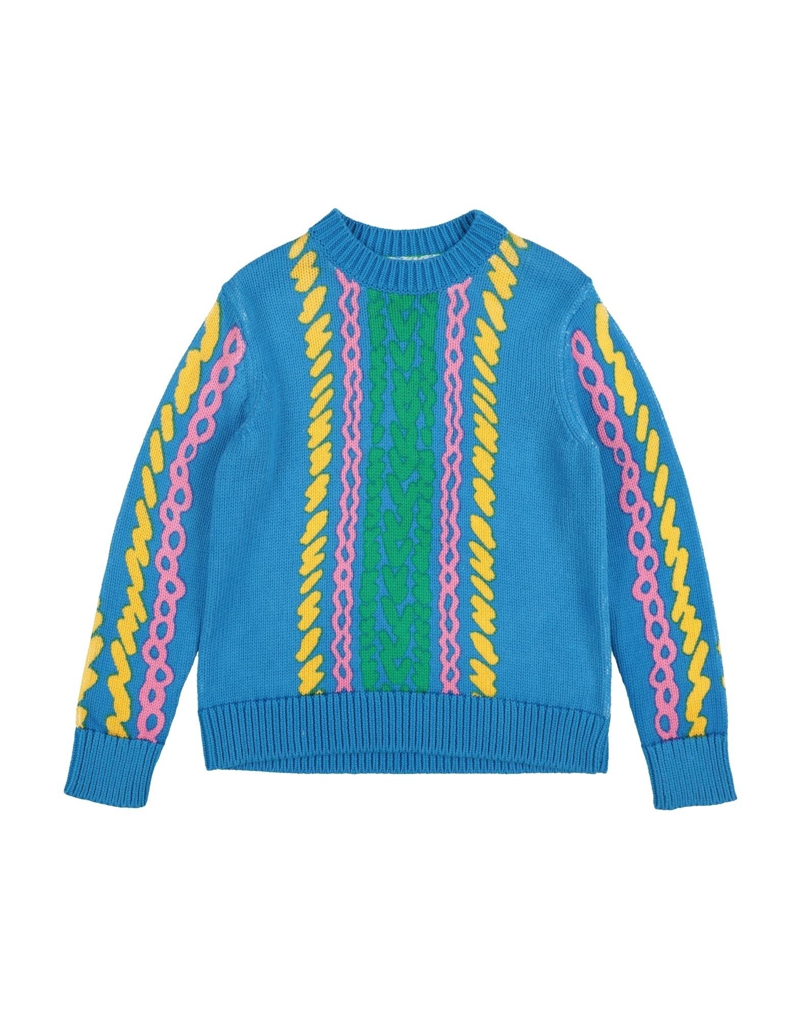 Stella Mccartney Kids Sweaters In Azure