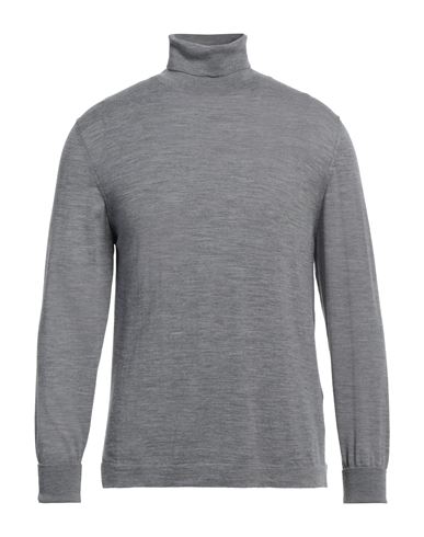 Eleventy Man Turtleneck Grey Size S Wool In Grey