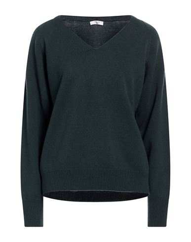Pullover Mujer Verde oscuro 40 Mujer