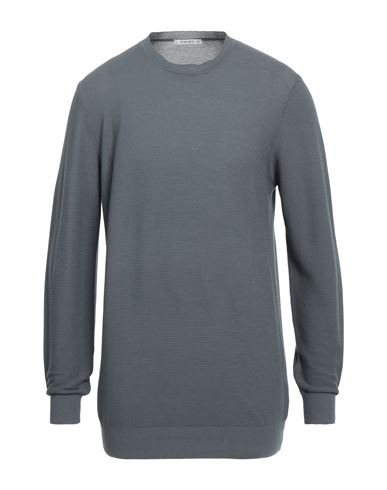 Kangra Man Sweater Lead Size 42 Cotton In Grey