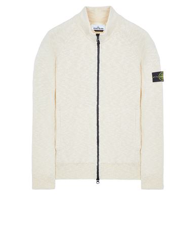 stone island cream sweater