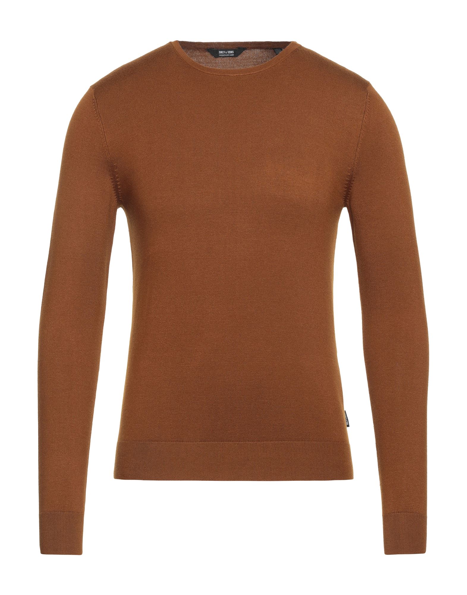 Only & Sons Sweaters In Brown
