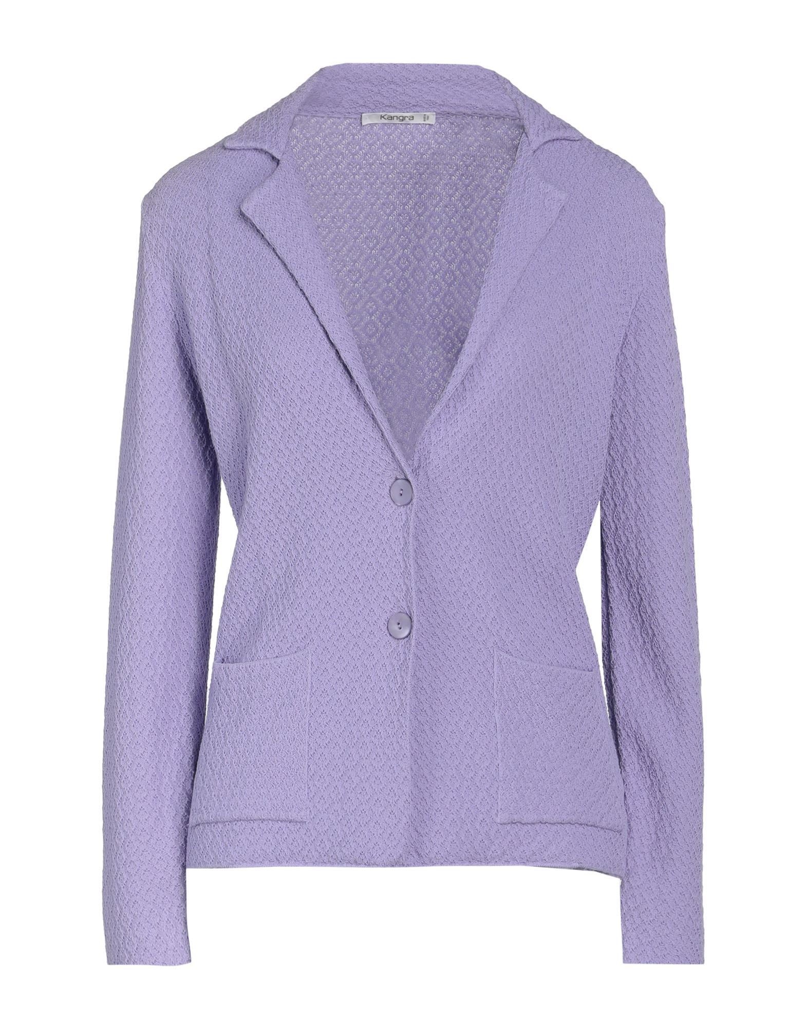 Kangra Cashmere Suit Jackets In Purple