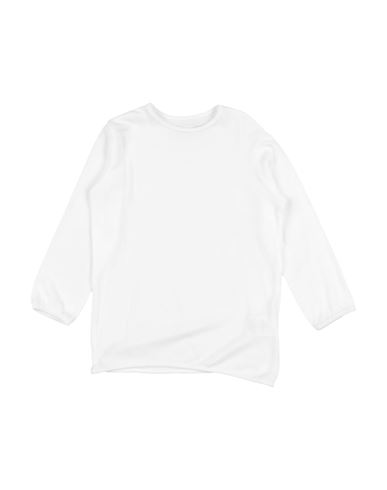 Cucù Lab Babies'  Toddler Girl Sweater White Size 6 Modal, Elastane