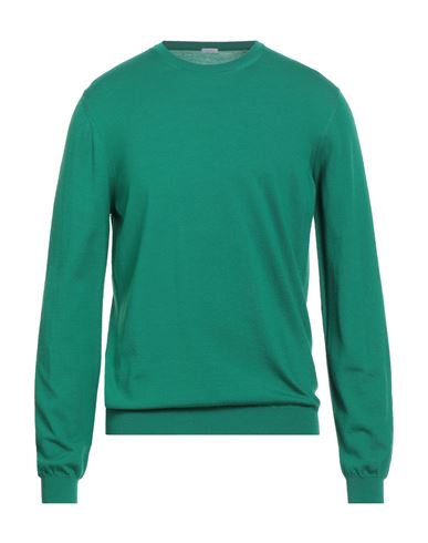 Malo Man Sweater Green Size 42 Virgin Wool In Green