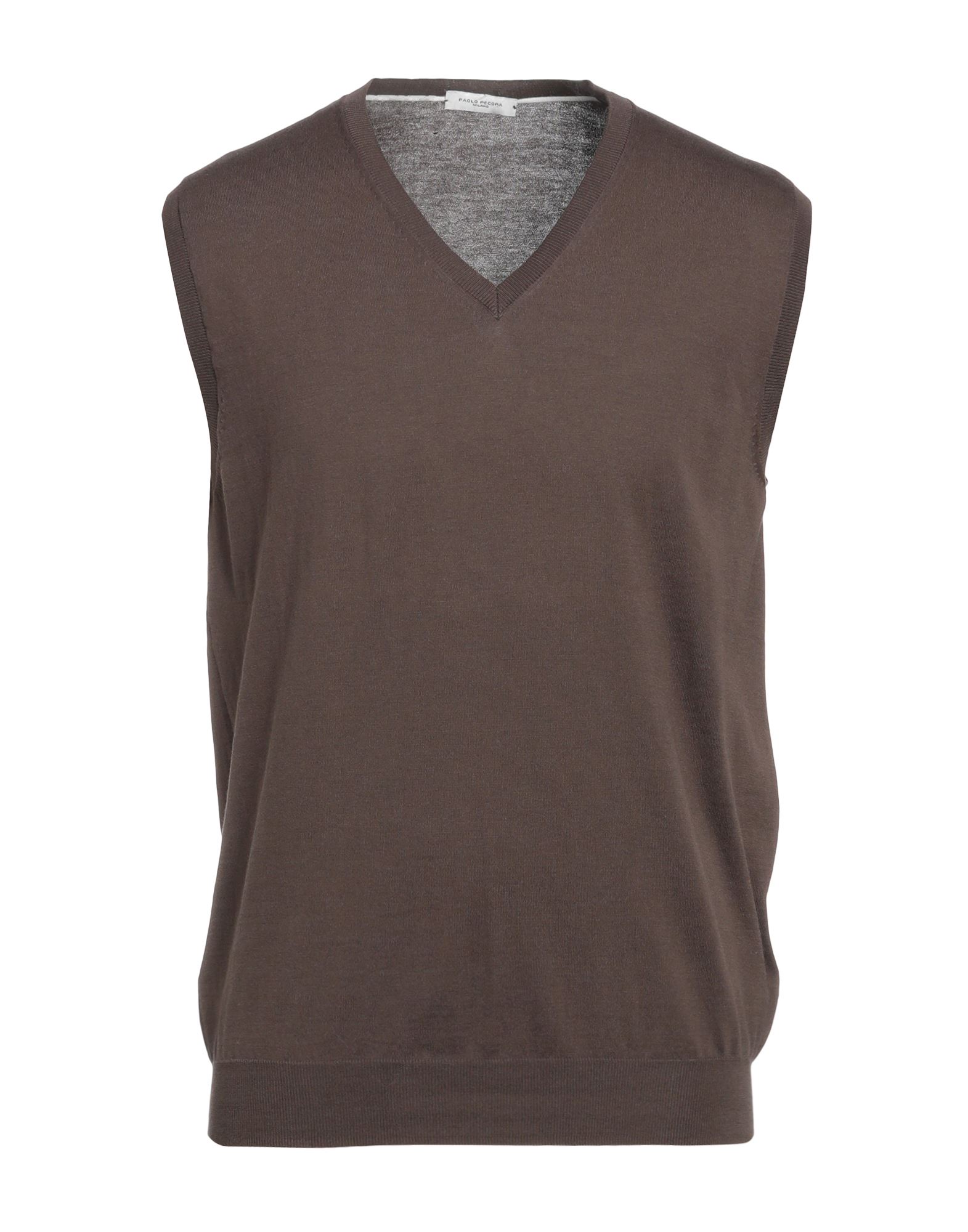 Paolo Pecora Sweaters In Brown