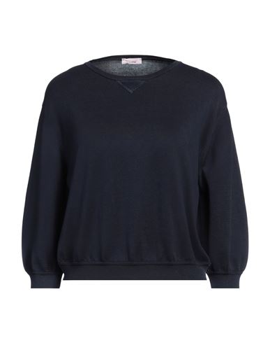 Rossopuro Woman Sweater Midnight Blue Size Xs Cotton
