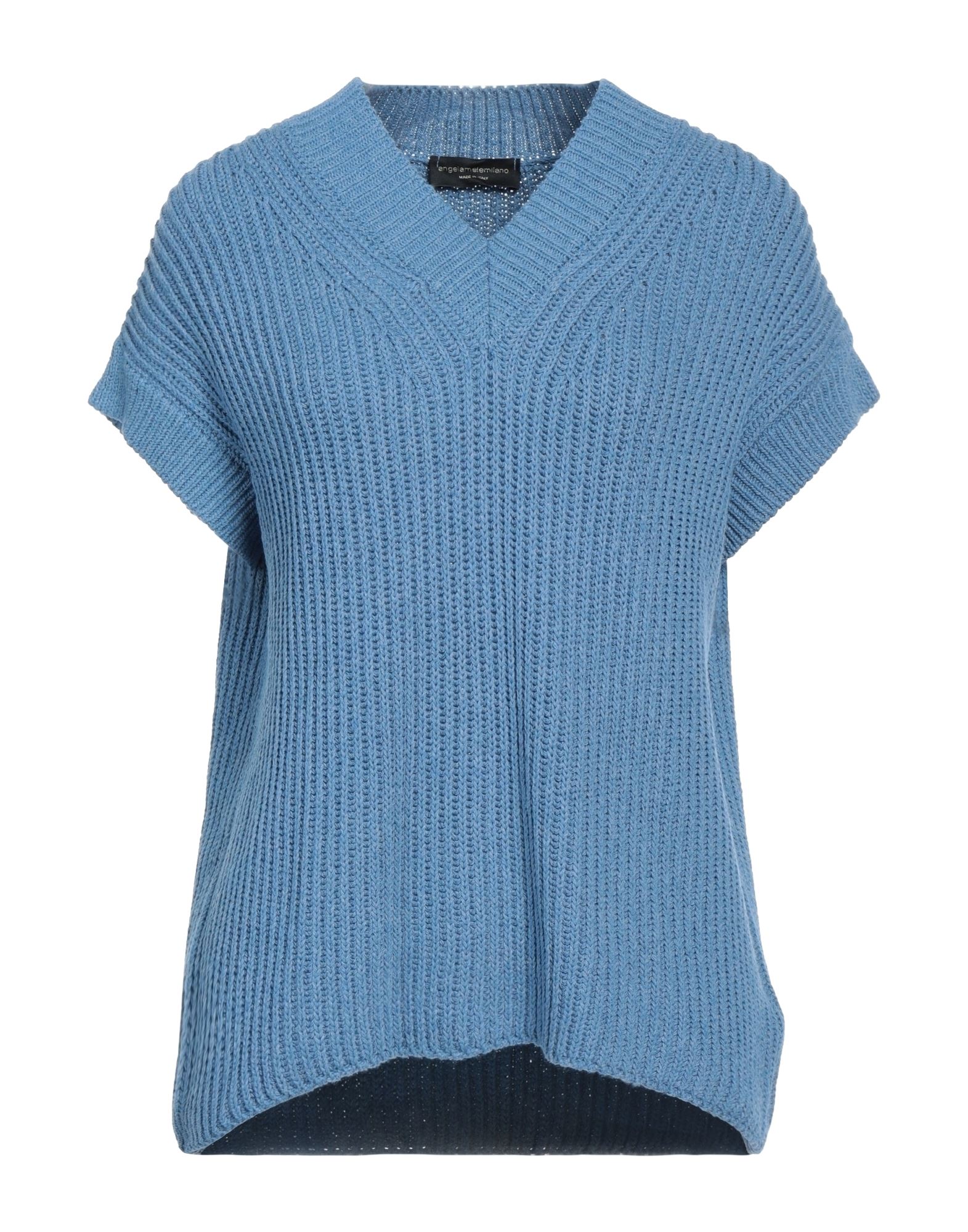 Angela Mele Milano Sweaters In Blue
