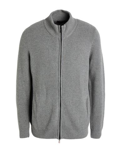 Moorer Man Cardigan Light Grey Size 38 Cashmere In Gray