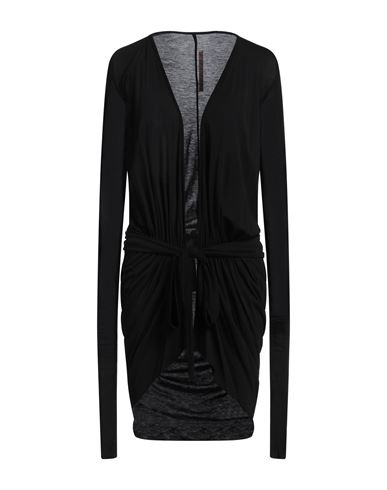 Rick Owens Lilies Woman T-shirt Black Size 4 Viscose, Cotton, Polyamide In Black