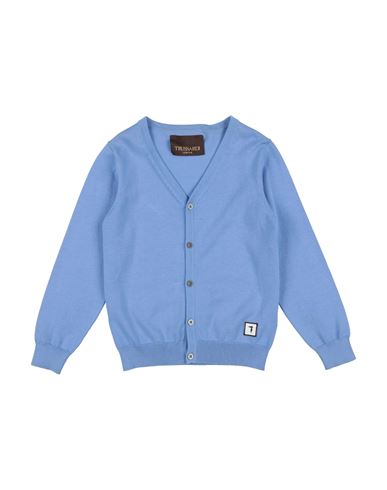 Trussardi Junior Babies'  Toddler Boy Cardigan Light Blue Size 6 Cotton