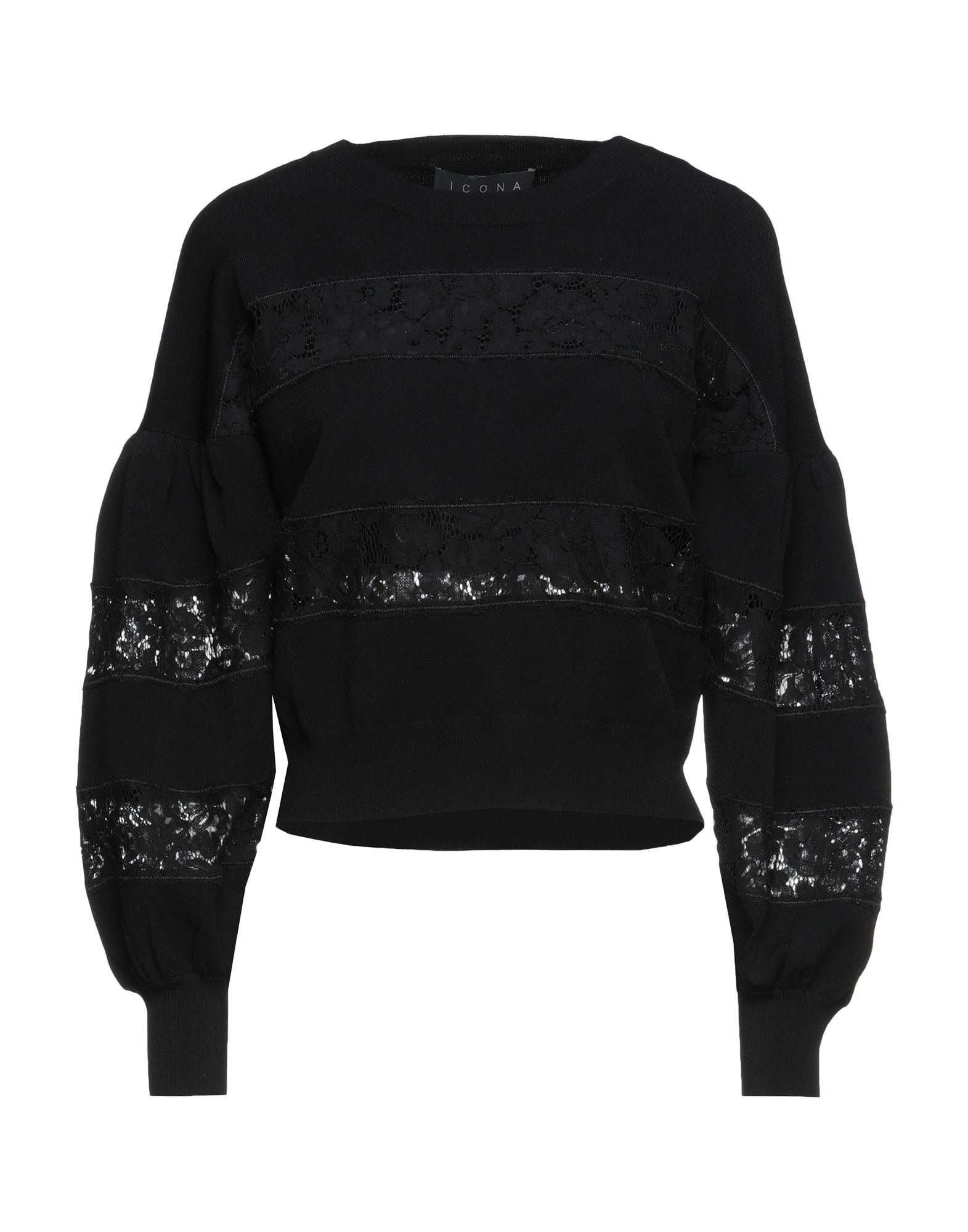 Icona By Kaos Sweaters In Black | ModeSens