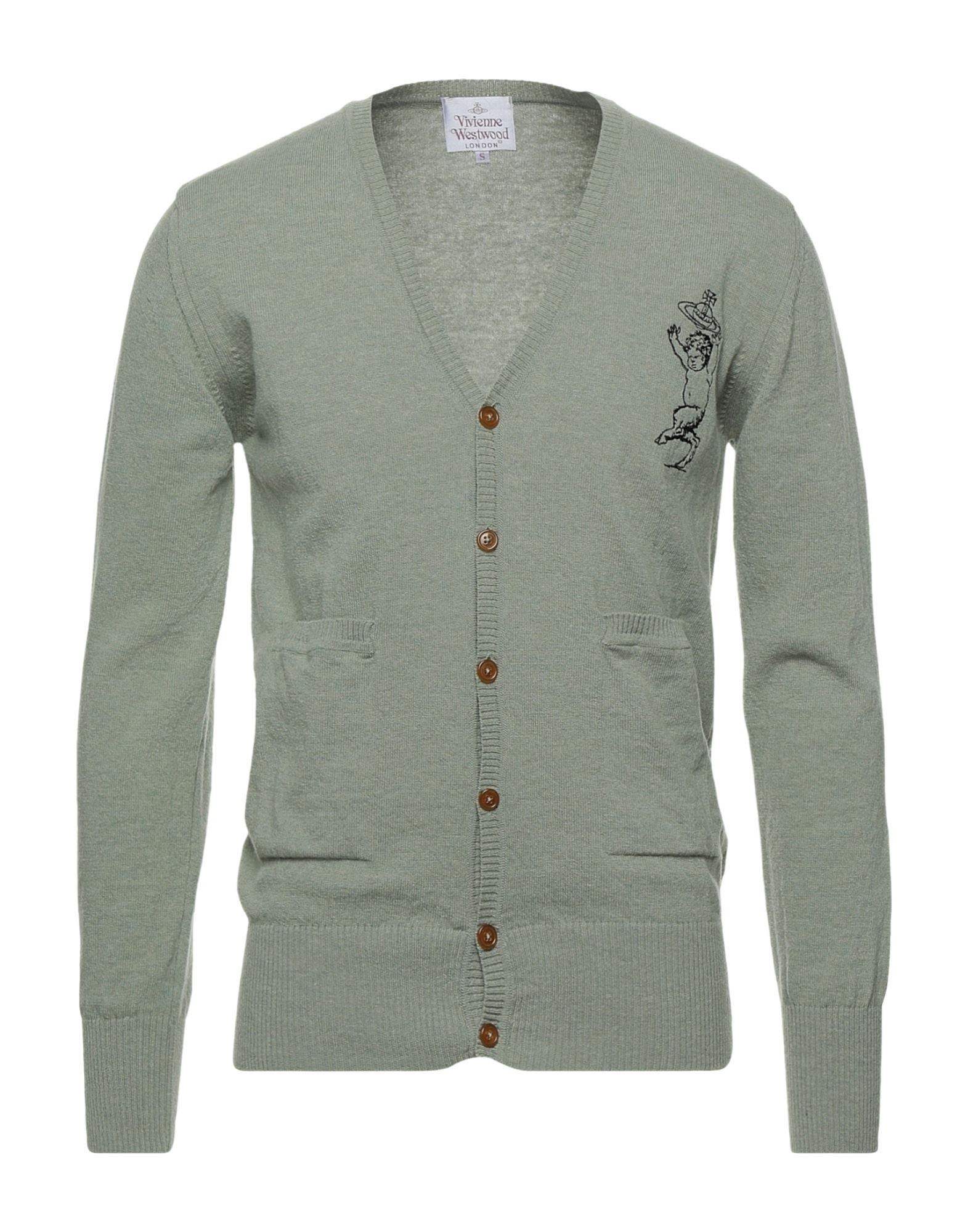 sage green cardigans