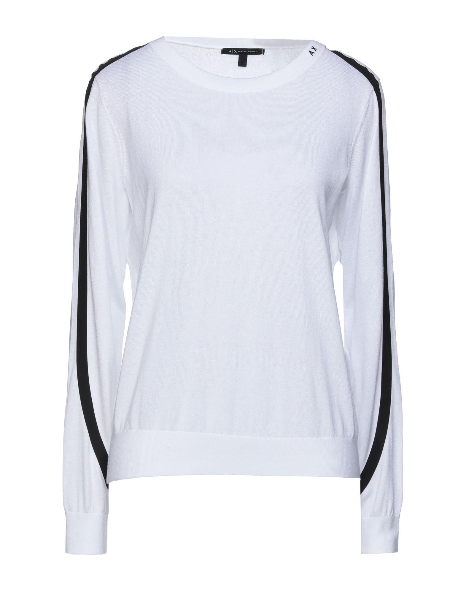 Armani Exchange Sweaters In White | ModeSens