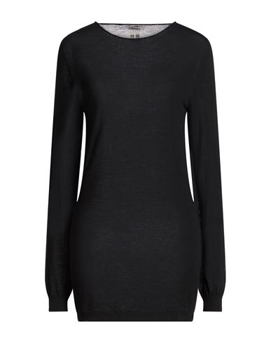Rick Owens Woman Sweater Black Size M Virgin Wool In Black