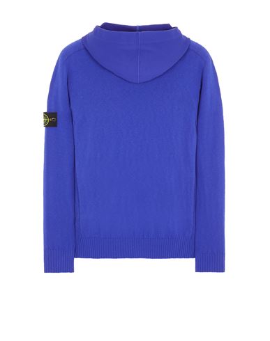 stone island hooded knitwear