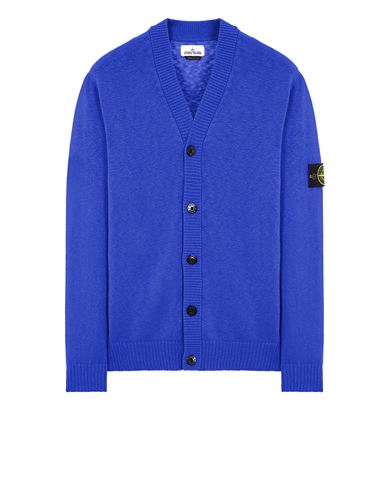 STONE ISLAND 512B0 STOCKING STITCH COTTON-NYLON Sweater Man Ultramarine Blue. EUR 310