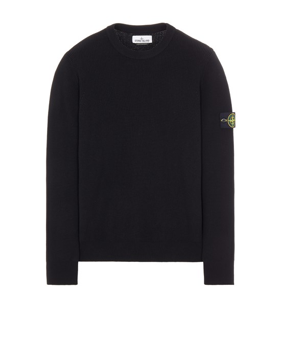Tricot Homme 550D8 RIBBED SOFT COTTON
 Front STONE ISLAND