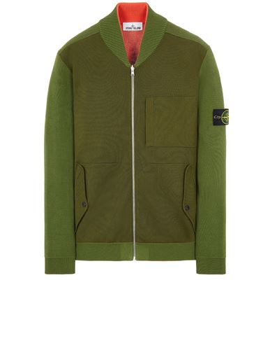 stone island olive green sweatshirt